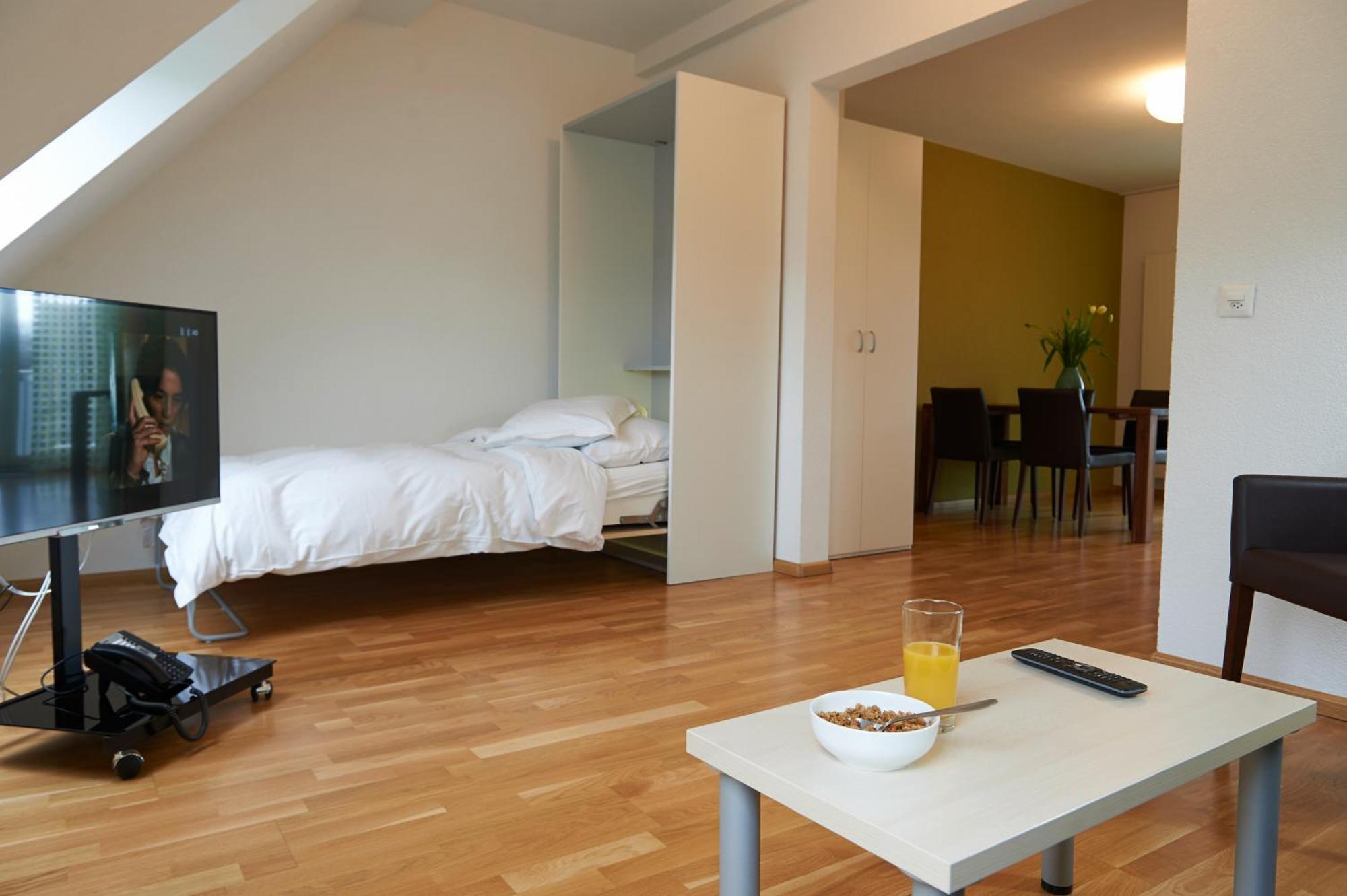 בזל Residence Apartments By Hotel Du Commerce מראה חיצוני תמונה